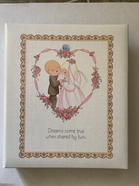 Three-ring Precious Moments™ Wedding Keepsake Album by Hallmark